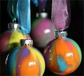 marble pain ornaments