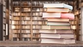 books stacked