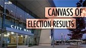 Canvass of election results