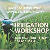 Irrigation Workshop