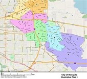 City of Mesquite redistricting plans 