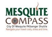 City of Mesquite Passenger Shuttle (COMPASS) logo