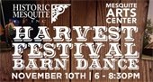 Harvest Festival Barn Dance Nov. 10