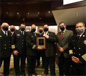 Firefighters receive recognition award