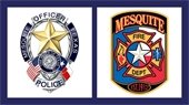 Fire and Police badges