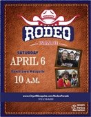 Mesquite Rodeo Parade flyer