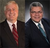 Councilman Robert Miklos and Councilman Dan Aleman