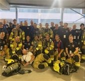 Dallas Stair Climb participants