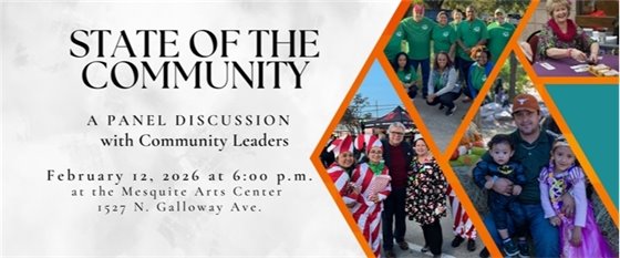 State of the Community meeting graphic