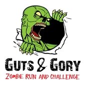 Guts and Gory Zombie Run logo