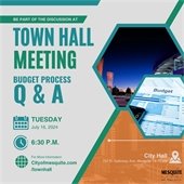 Town Hall advertisement