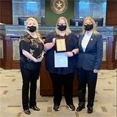 Municiapl Court Week - Lidia Barraza and Kristi Holt