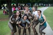 mud volleyball
