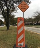 road work ahead
