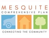 Mesquite Comprehensive Plan logo text: Connecting the Community 