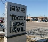 Town East Mall sign