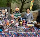 vendor at mesquite arts center event