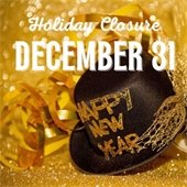 closed on december 31 for new year