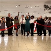 jcpenny beauty ribbon cutting