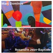 Art displays at Mesquite Arts Center