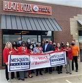 Blaze Pizza ribbon cutting