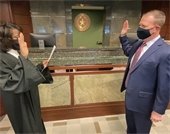 Detra Hill swears in Alternate Municipal Court JUdge