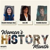 Women's History Month graphic