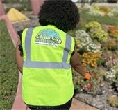 clean city logo vest