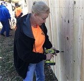 addressing mesquite day woman volunteers