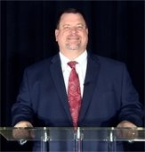 Mayor Archer at podium for State of the City