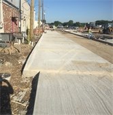 Front Street Station construction