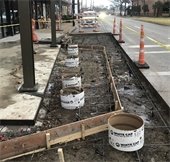 Front Street Station construction