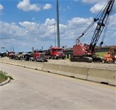 LBJ 635 East Project construction