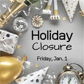 Holiday Closure Friday Jan. 1