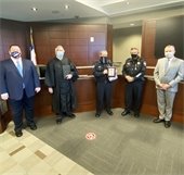 Lawrence Allen receives 2020 Deputy Marshal of the Year