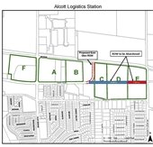 map of where industrial park will be located
