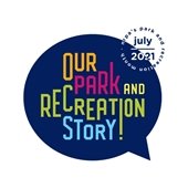 Parks and Rec month logo