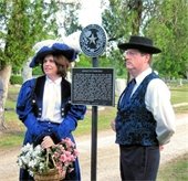 actors dressed in 1800s clothing 