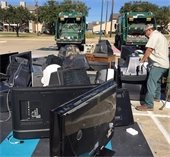 TVs dropped off at Mesquite Recycles Day