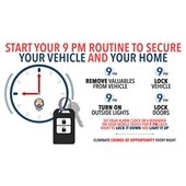 9 PM Routine Graphic