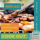 Older Americans Month Cook Out