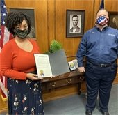 Selket Daese, Keep Mesquite Beautiful and Mayor Bruce Archer