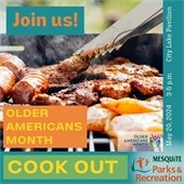 Older Americans Month Cook Out