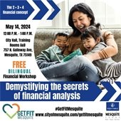 Get Fit financial workshop on May 14