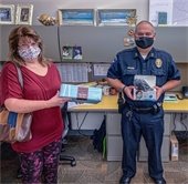 glove donation chief cato and resident