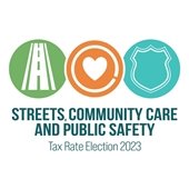 Tax rate election logo