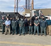 Equipment Services Team in front of truck
