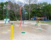 Spray zone picture at Clay Mathis park