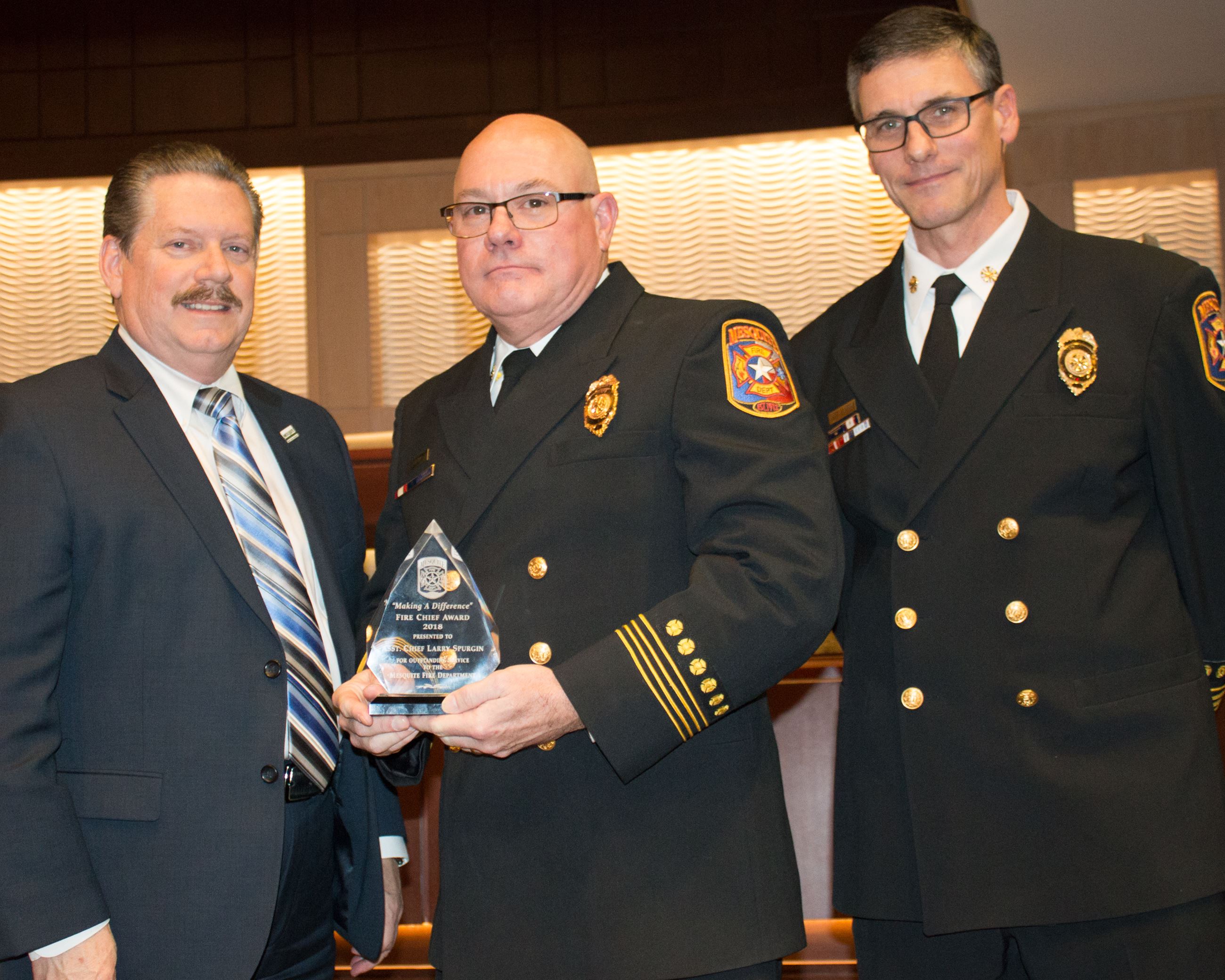 2018 Fire Chiefs Award - Ast Chief Larry Spurgin