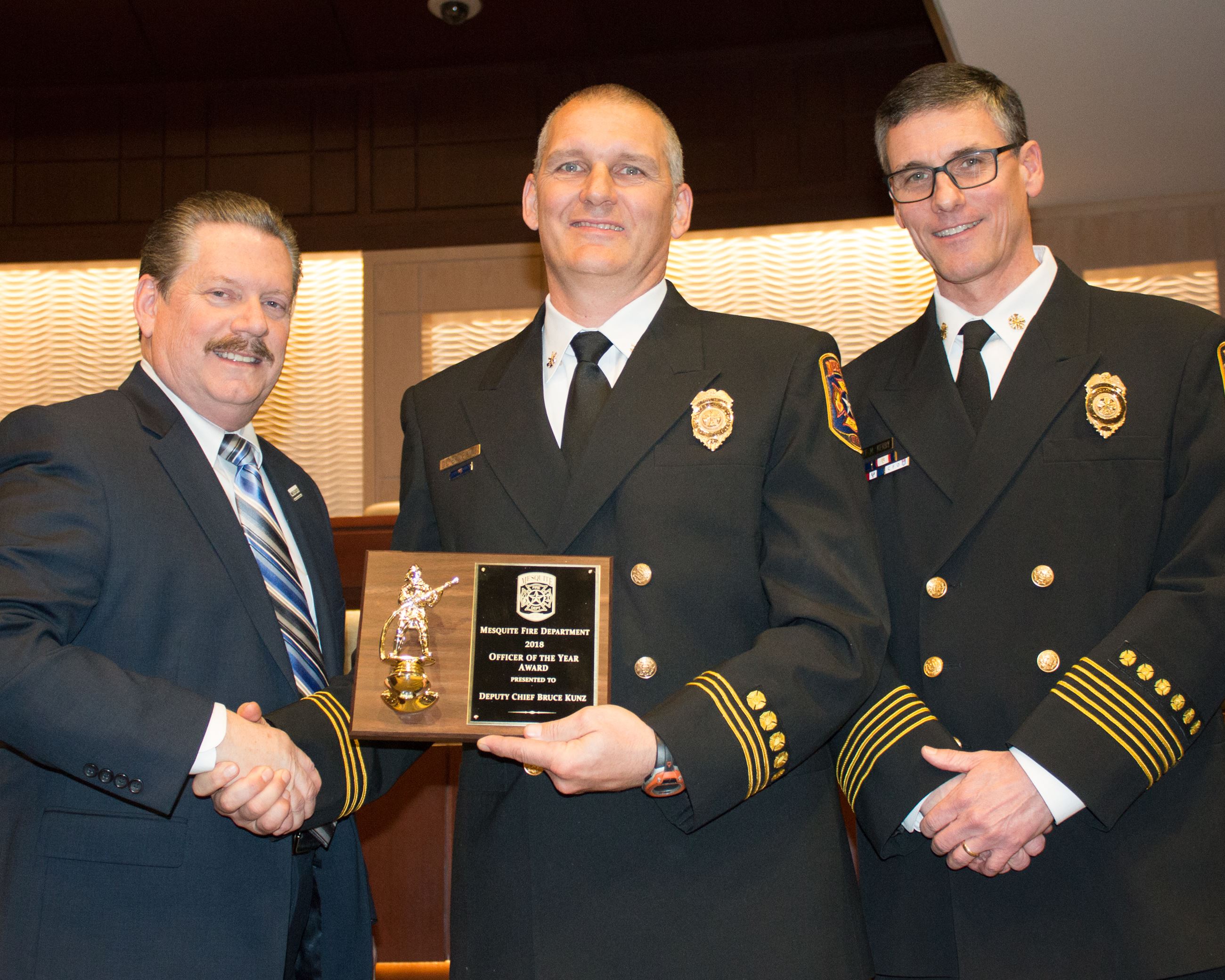 2018 Fire Officer of the Year - Chief Bruce Kunz
